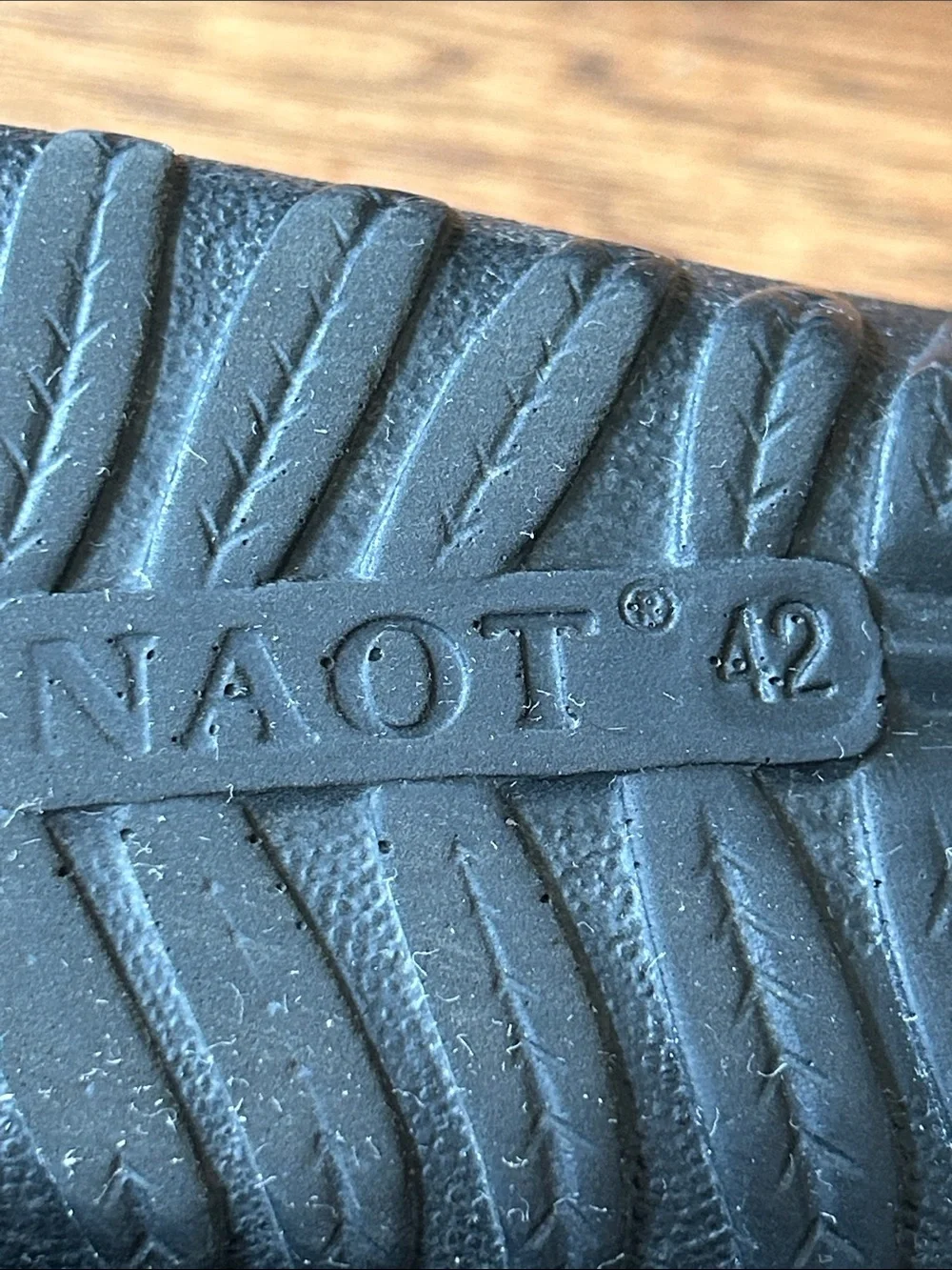 Naot Rongo Slingback Mary Jane Flats Comfort Shoes Metallic Leather Size 42